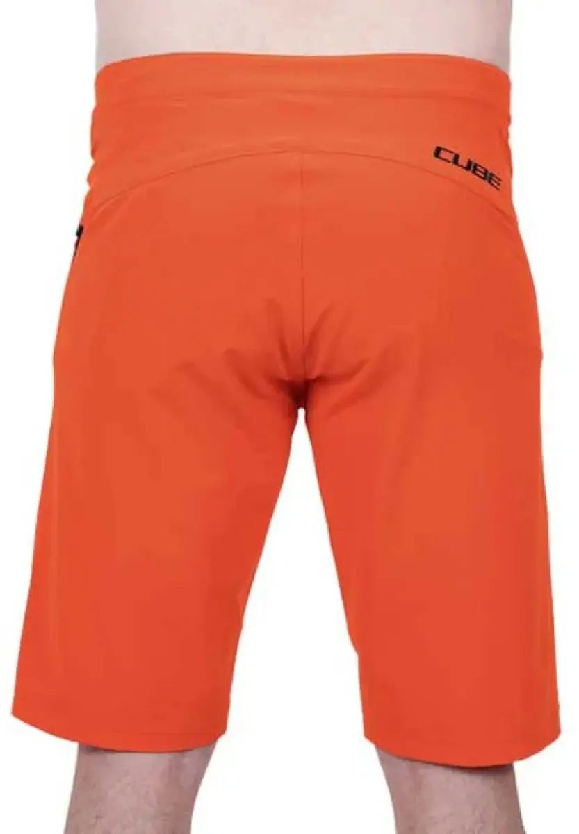 Cube Vertex Lightweight Baggy Korte Broek - S - Orange