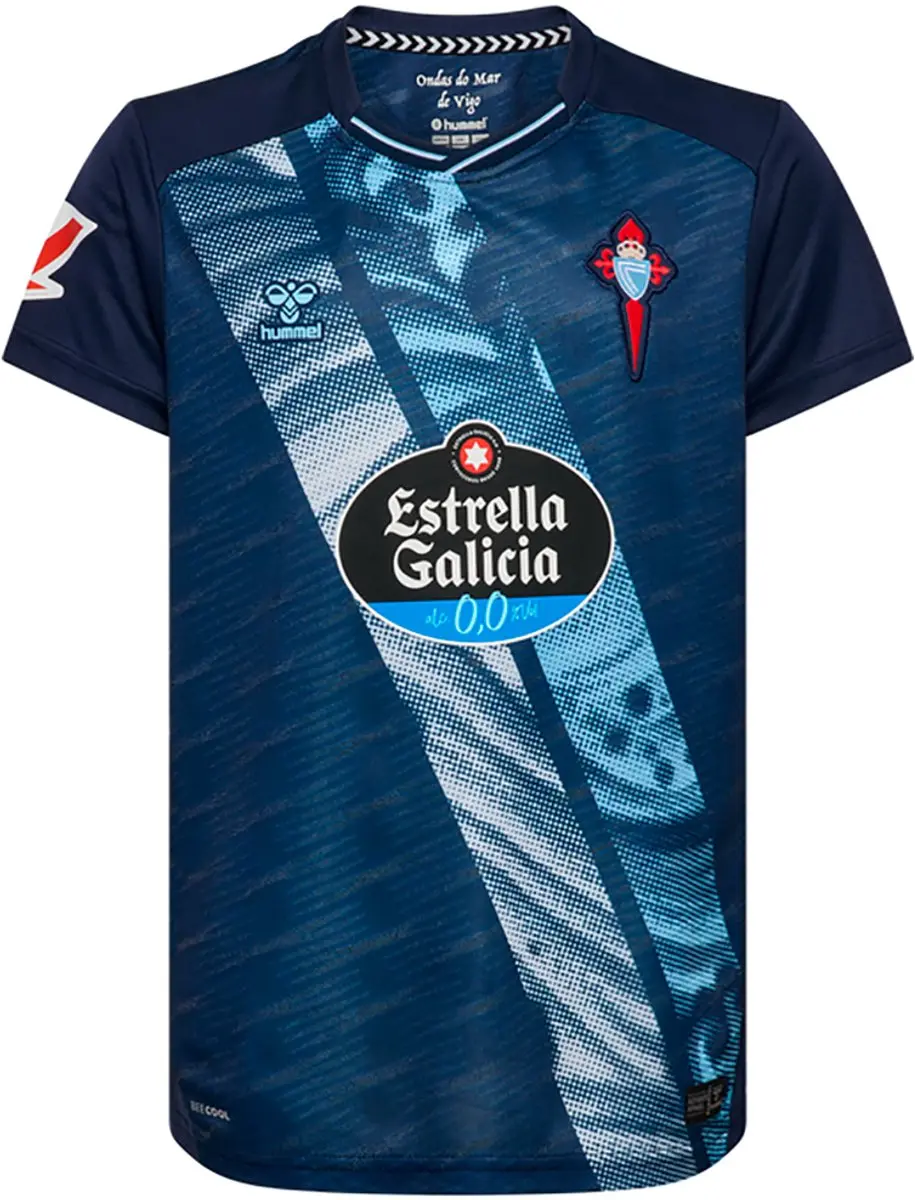 Hummel RC Celta de Vigo 25/26 T-shirt Junior - 128cm - Peacoat
