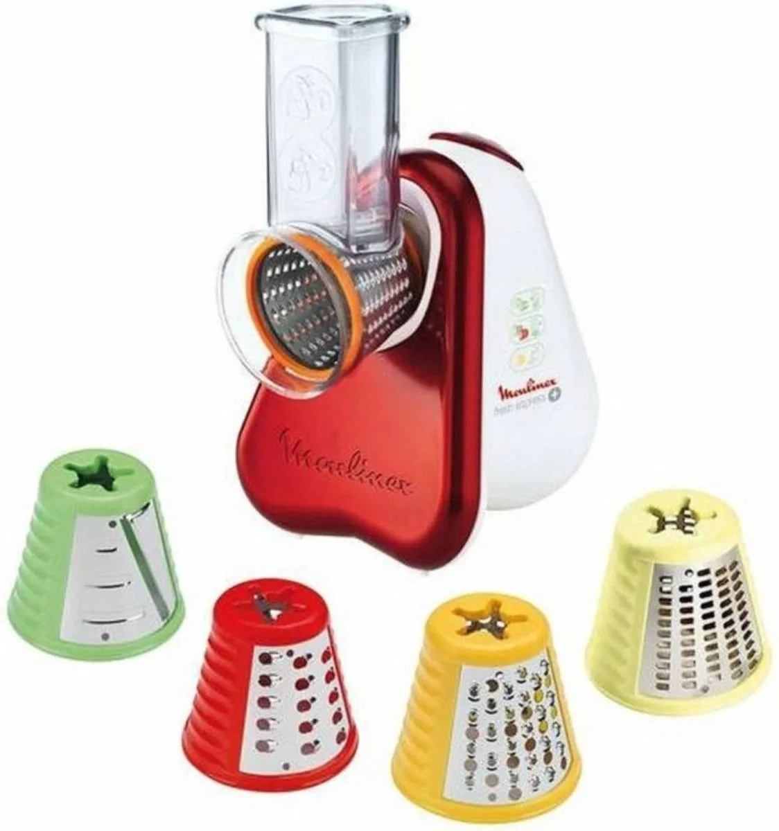Moulinex Fresh Express DJ756G Snij- en Raspapparaat 150W