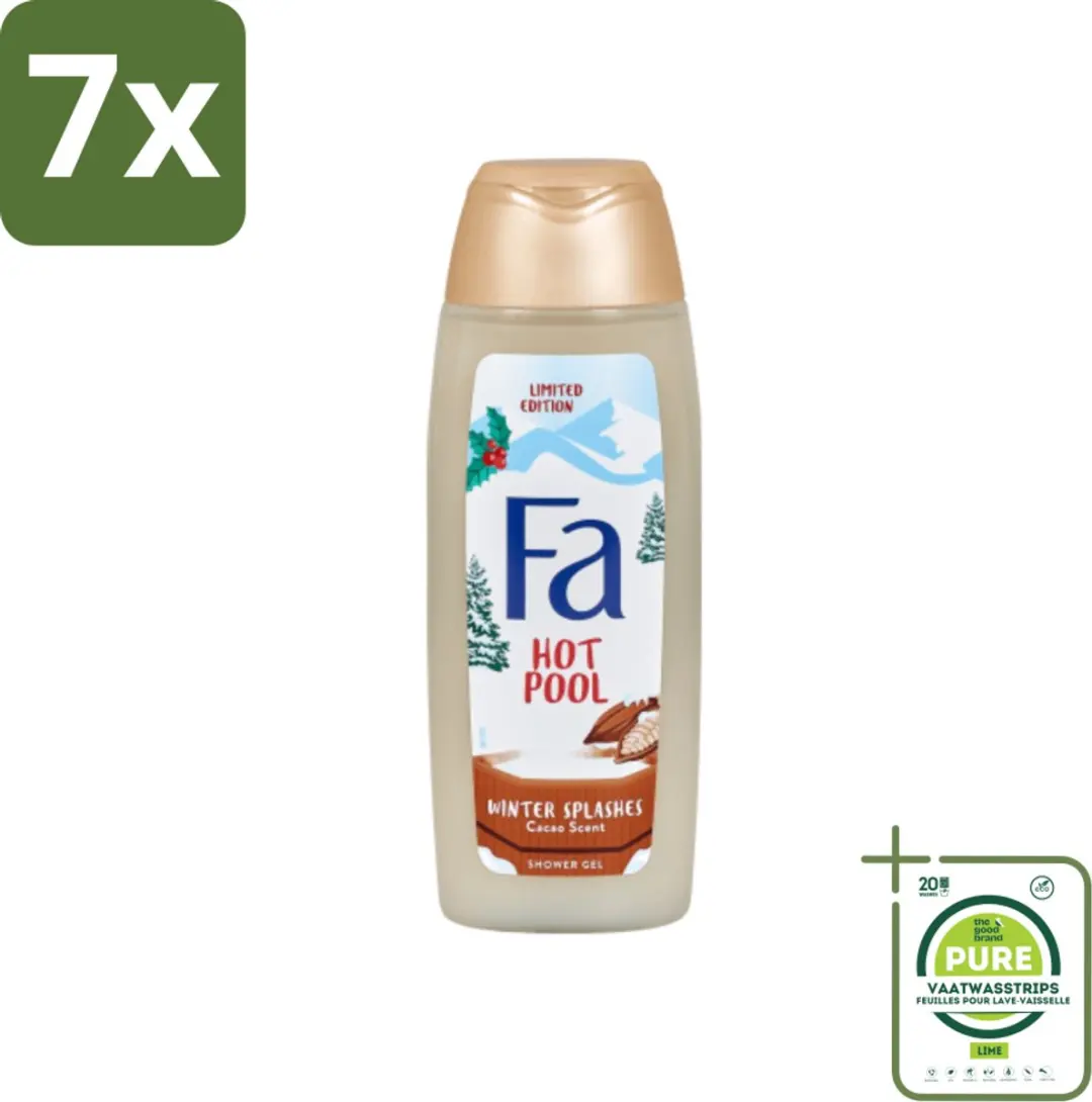 Fa Winter Splashes Hot Pool Cacao Douchegel 1750ml