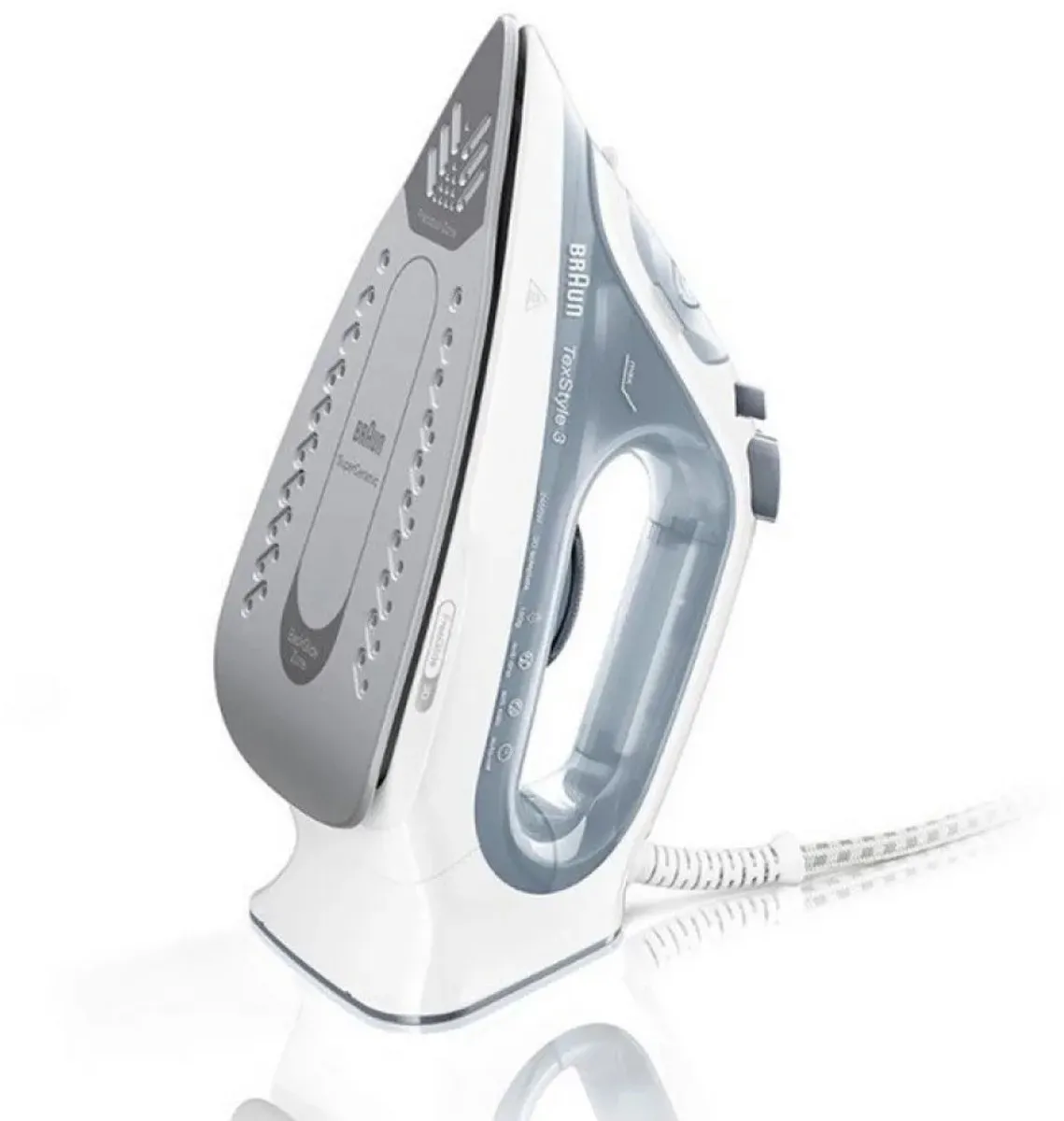 Braun TexStyle 3 SI3054GY Stoomstrijkijzer - 2400W - Grijs