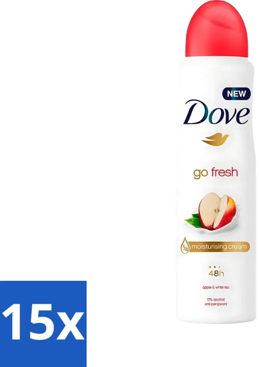 Dove Go Fresh Apple & White Tea Deodorant 250ml