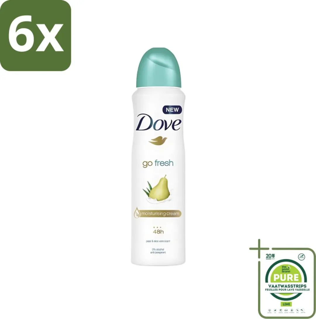 Dove Go Fresh Pear & Aloe Deodorant Spray 250ml