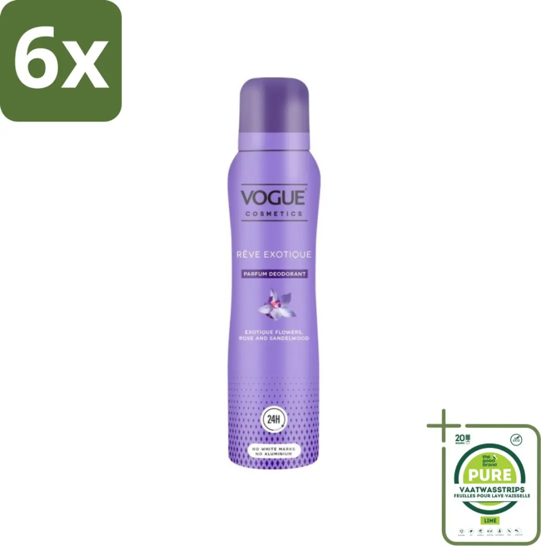 Vogue Reve Exotique Parfum Deodorant 150ml