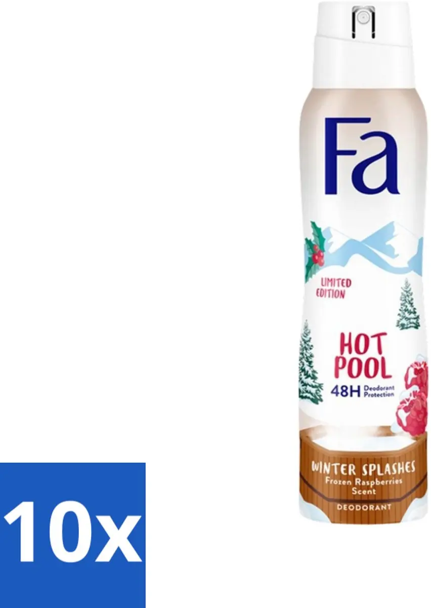 Fa Winter Splashes Deospray
