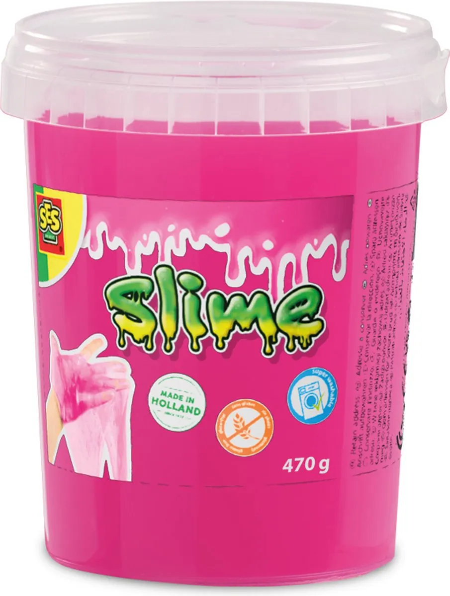 SES Creative Neon Roze Slijm Speelgoed 470g