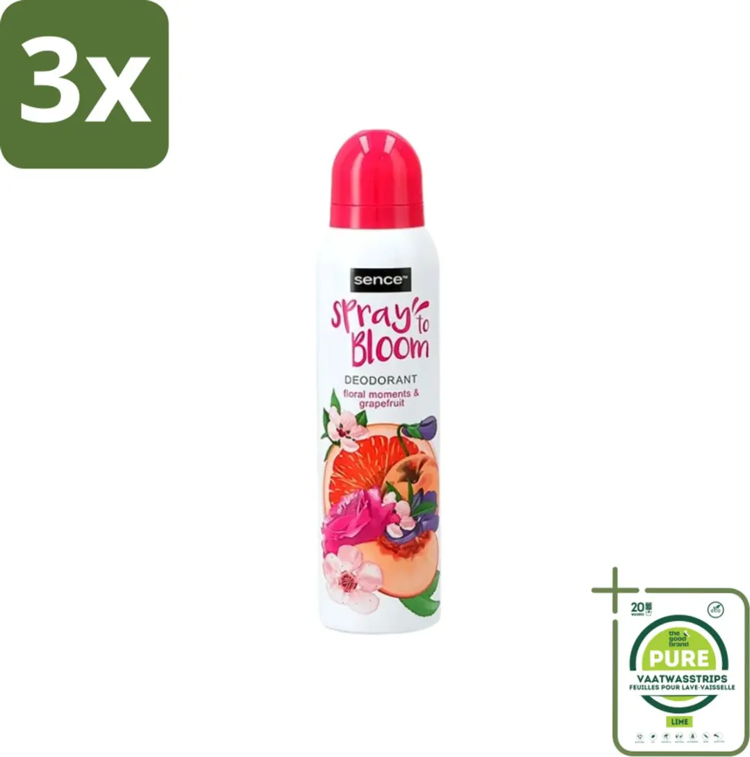 Sence Deodorant Floral & Grapefruit 450ml