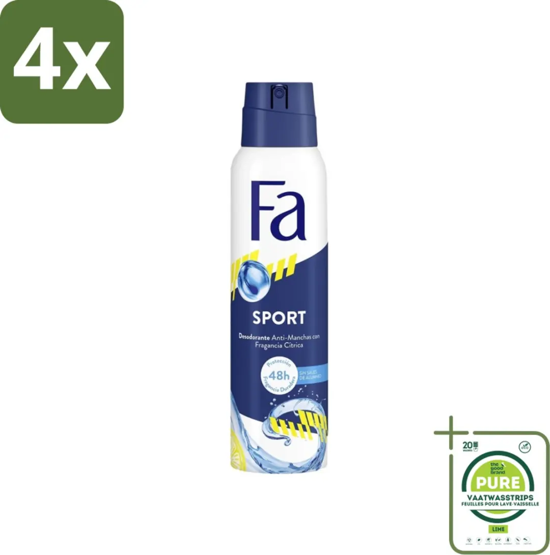 Fa Sport Citroen Deodorant Spray 150ml