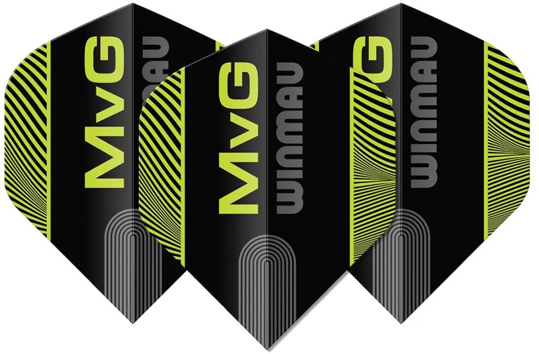 Winmau Michael van Gerwen Prism Delta Black Green MVG
