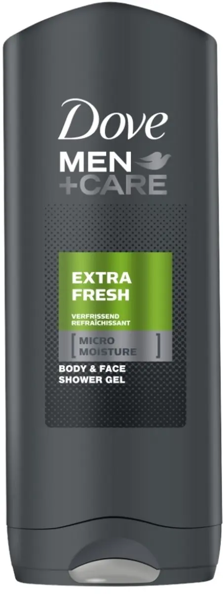Dove Men+Care Extra Fresh Douchegel 500ml - 2 Stuks