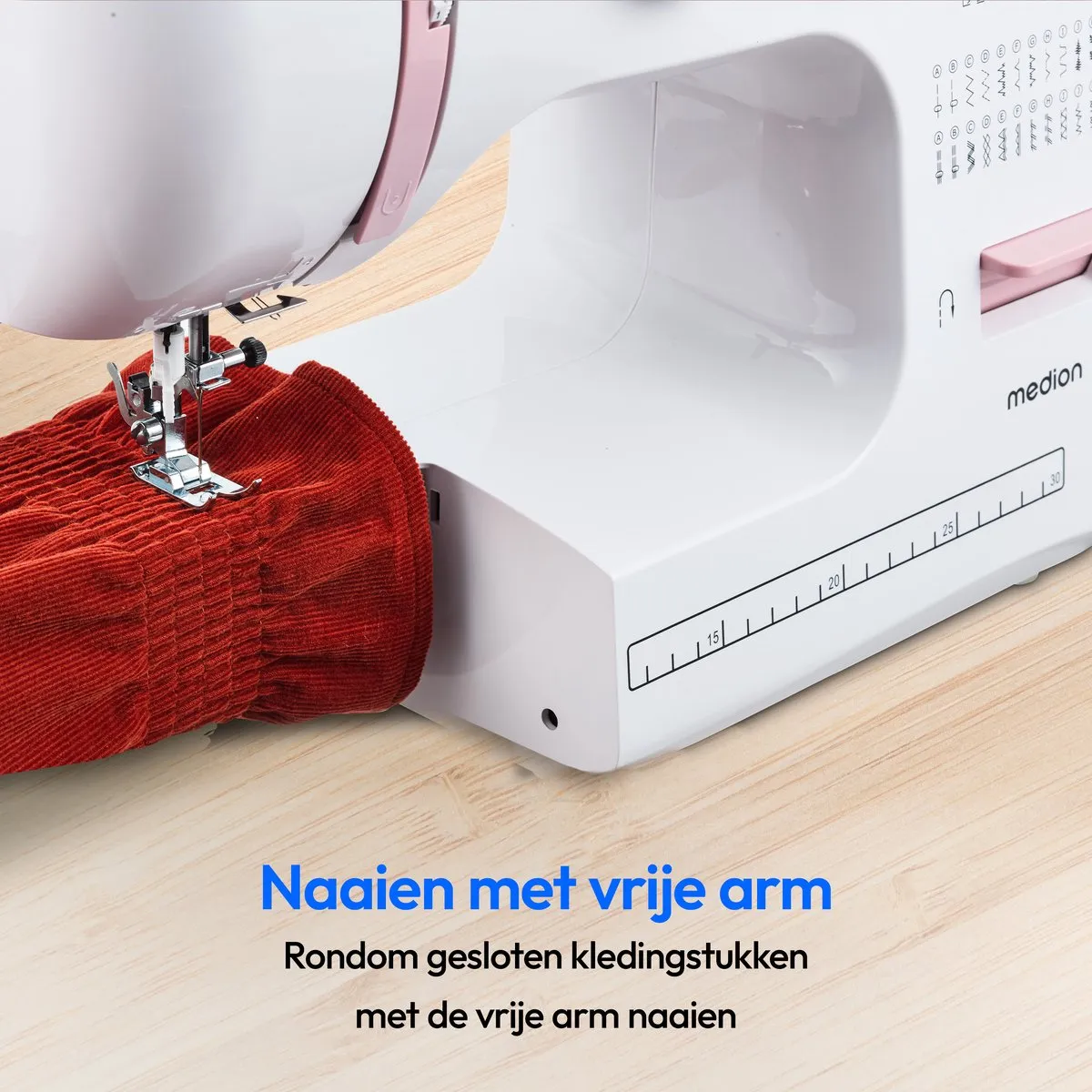 Medion SM60 Naaimachine - 60 Steken - Roze