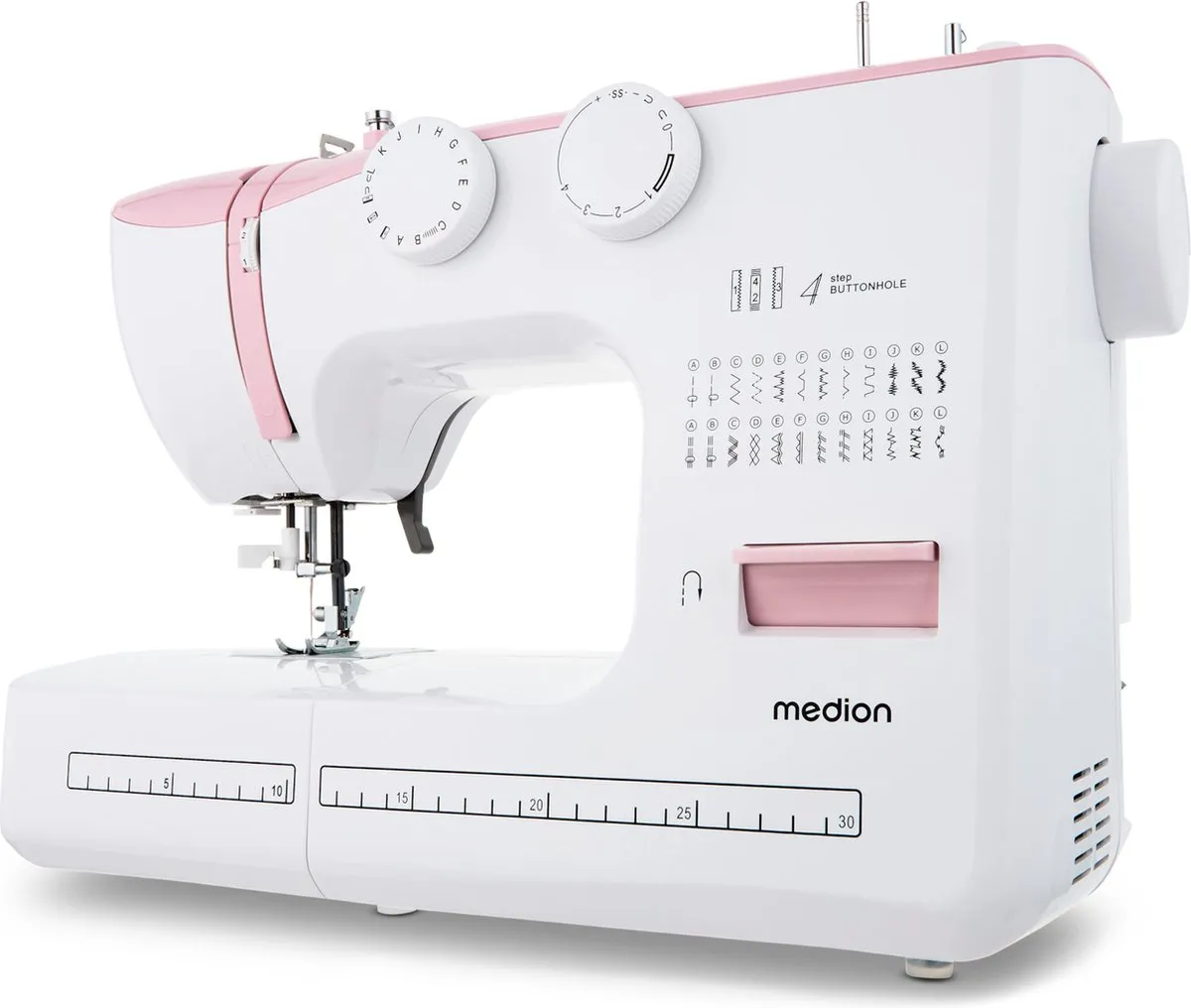 Medion SM60 Naaimachine - 60 Steken - Roze