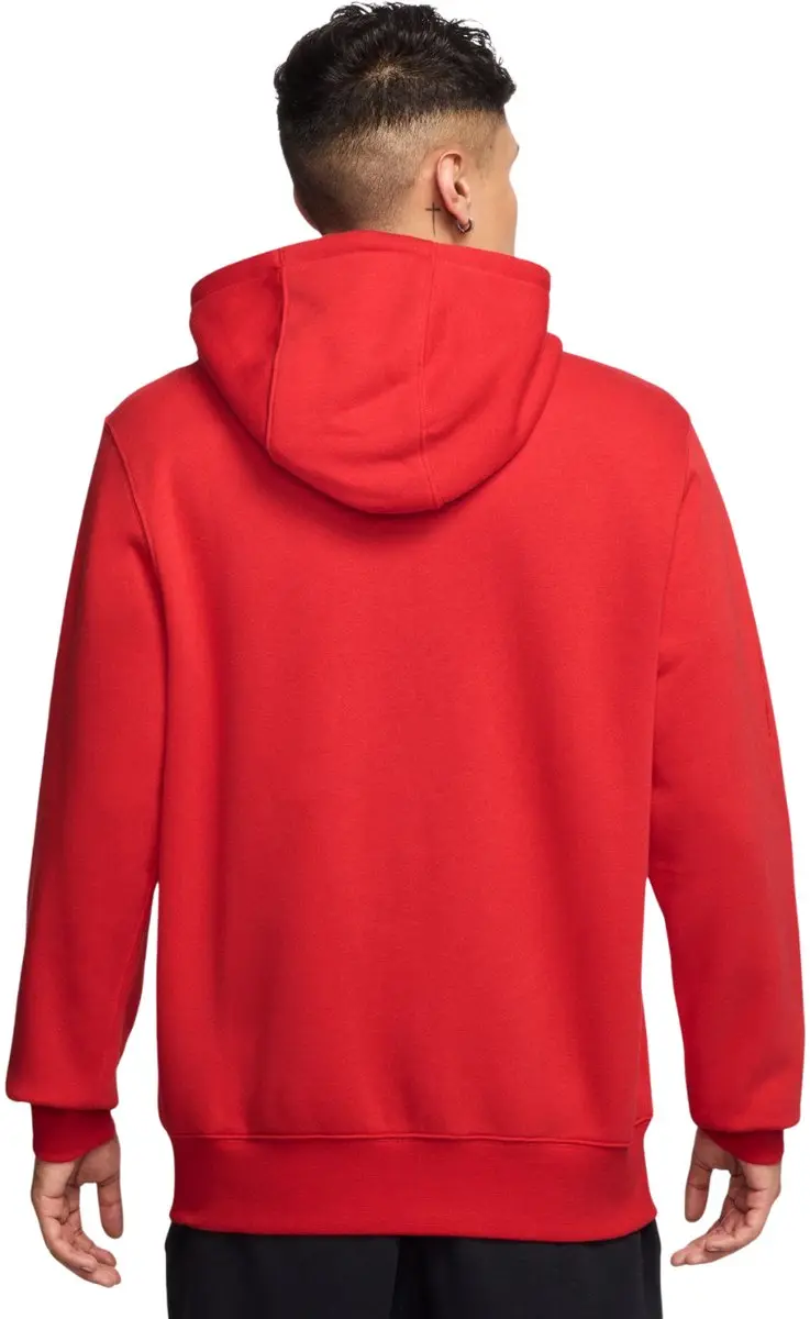 Nike Club BB FZ Hoodie Heren - Rood XXL