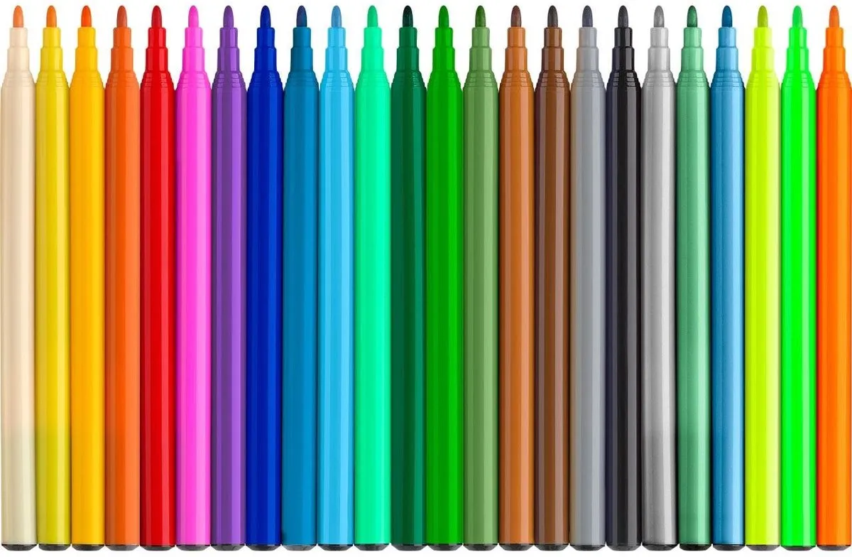 Faber-Castell Dino Viltstiften FC-554222 - 24 Stuks