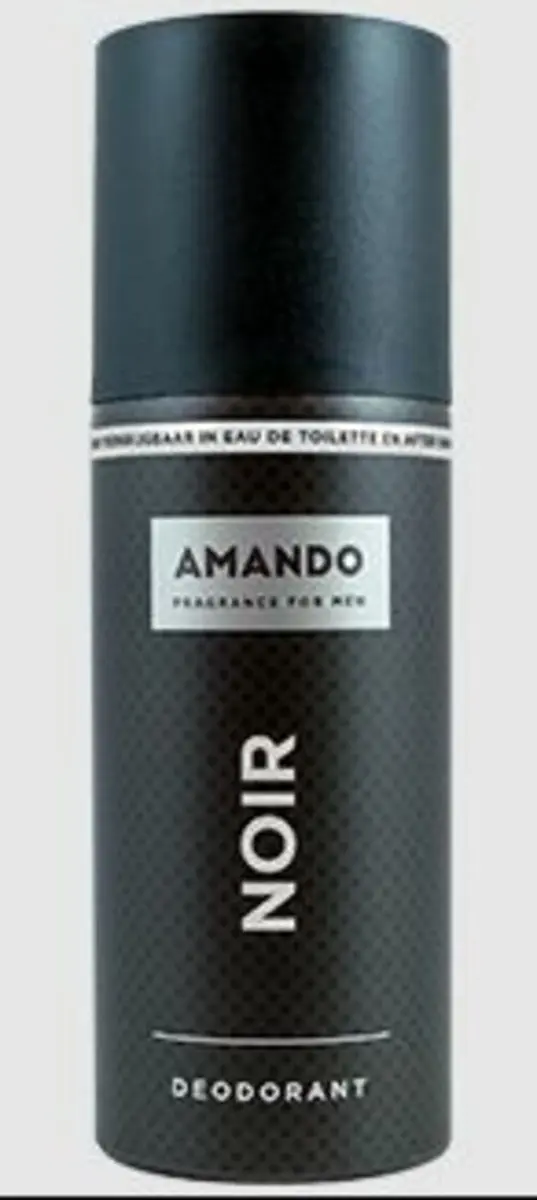 Amando - Noir - Deodorant - Spray - 150 ml - Voordeelverpakking - 6 stuks