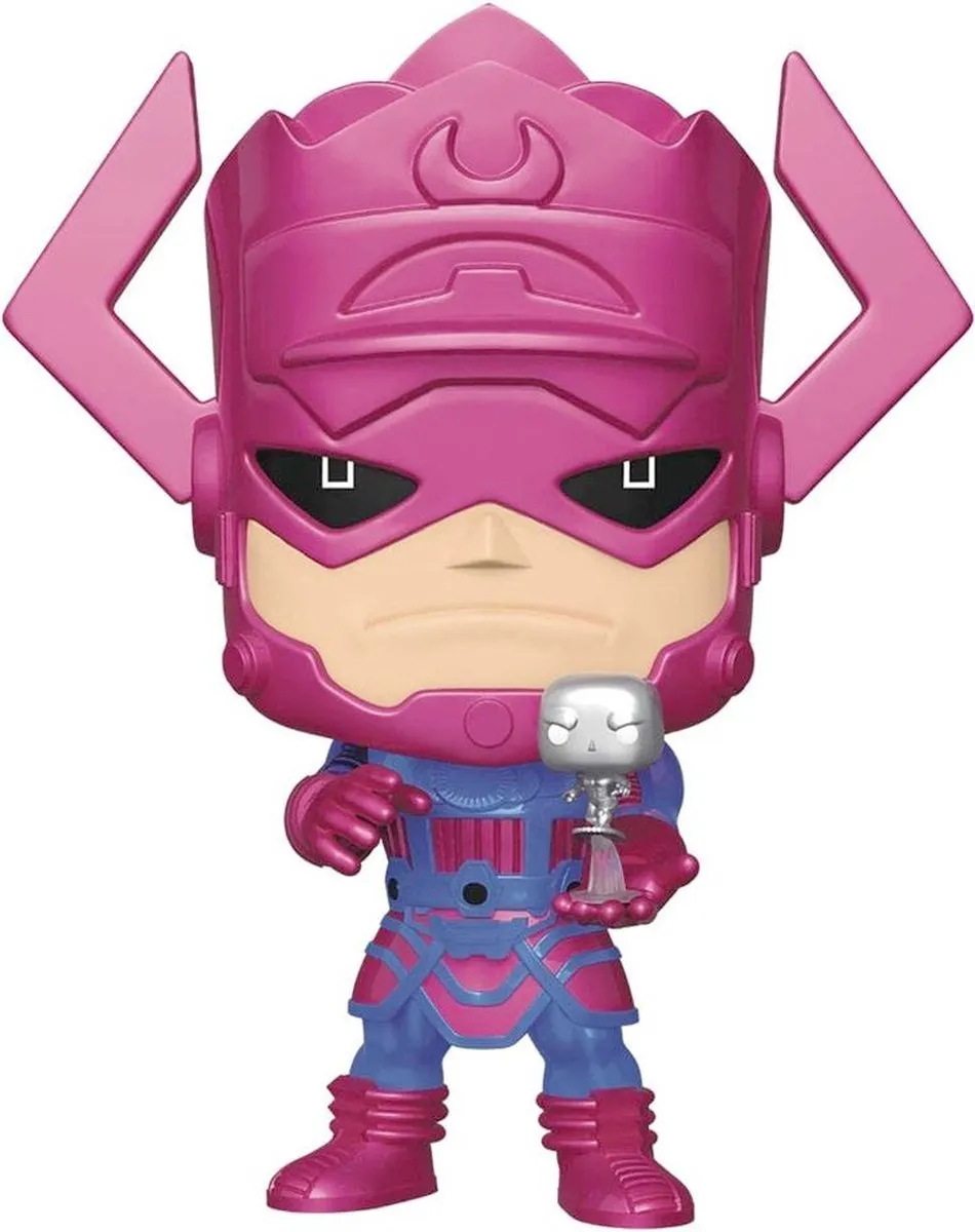 Funko Marvel POP! Galactus met Silver Surfer - 25cm - Multicolor