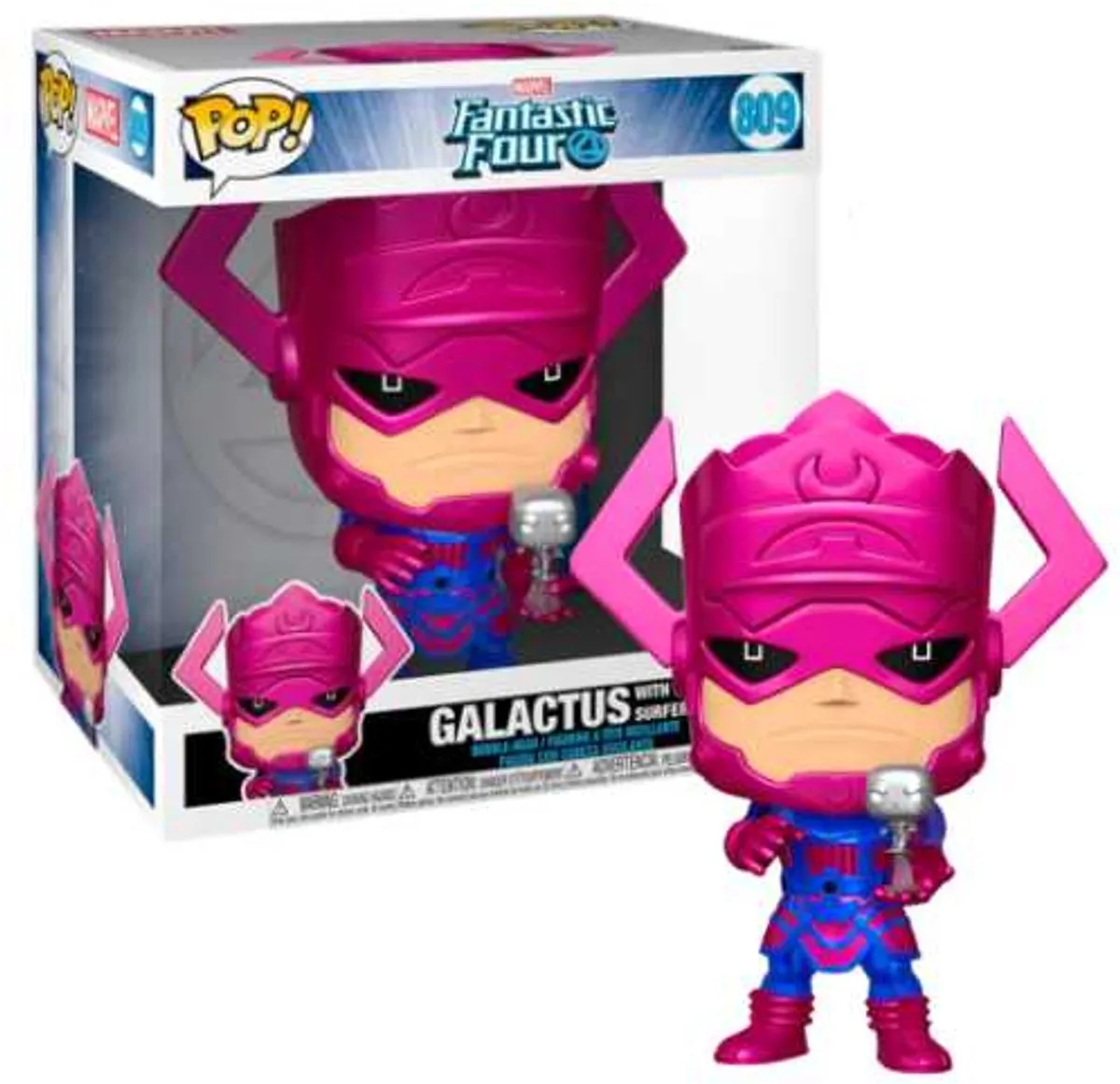 Funko Marvel POP! Galactus met Silver Surfer - 25cm - Multicolor