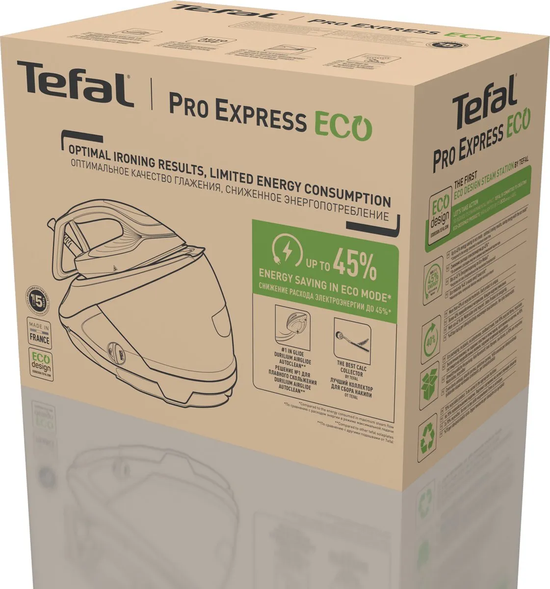 Tefal Pro Express Eco GV9E22E0 Stoomgenerator - 2200W