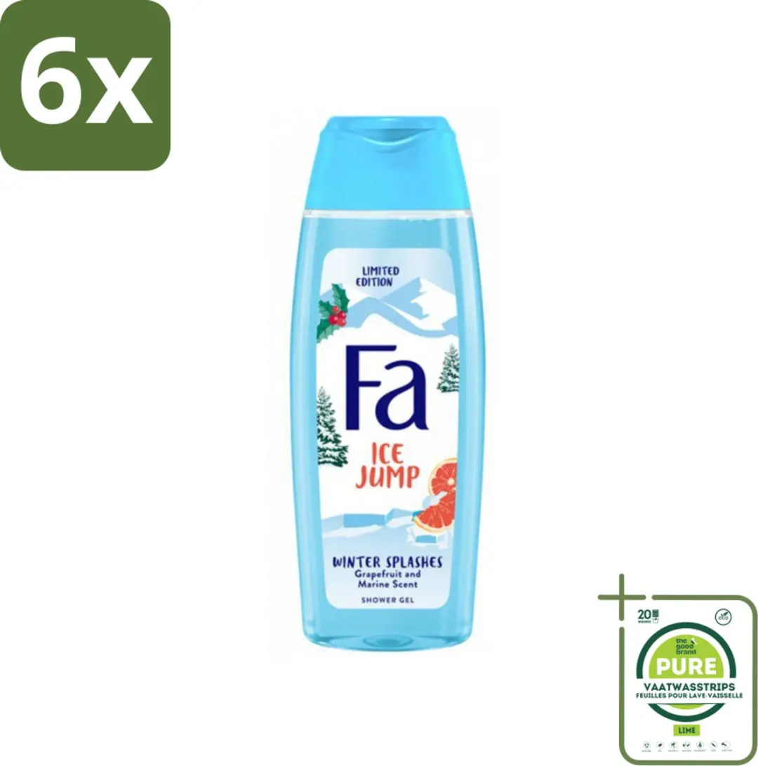 Fa Winter Splashes Ice Jump Douchegel 250ml
