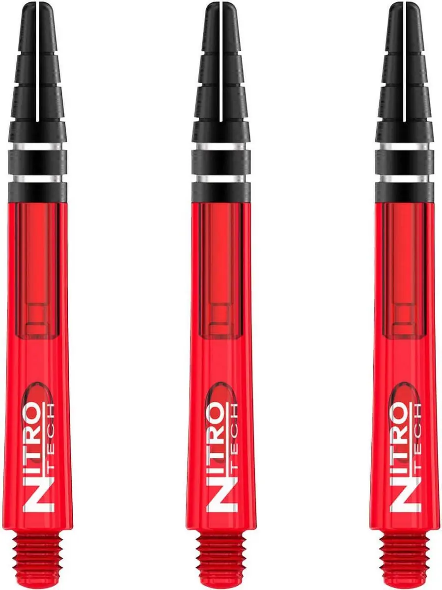 Red Dragon Nitrotech Rood Dartschachten C449 - 9 Stuks
