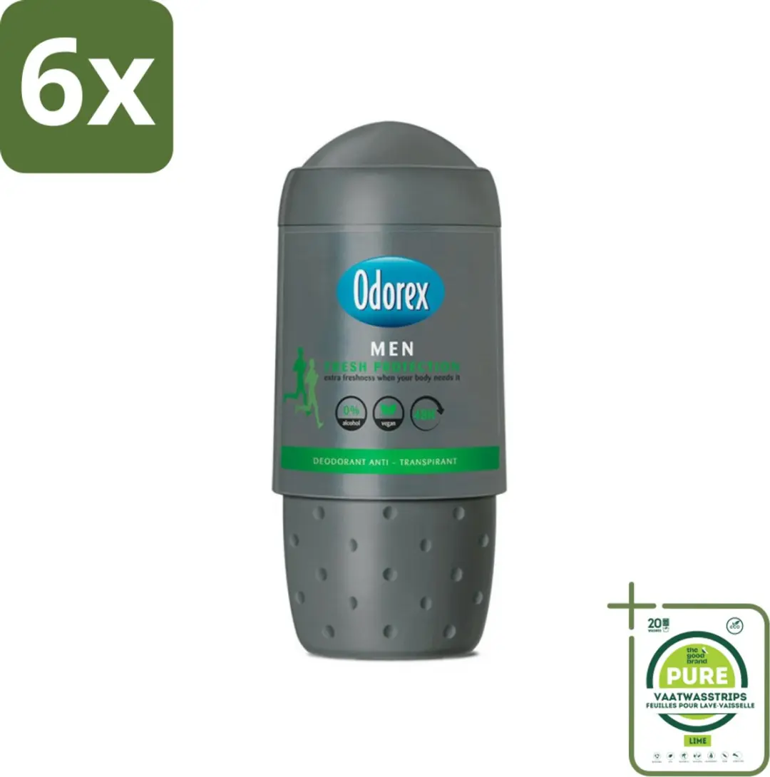 Odorex Deodorant Roller Mannelijk Fresh Protection 50ml