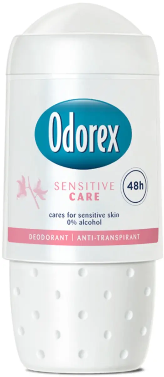Odorex Deodorant Roller Sensitive Care 50 ml - Bulkverpakking - 15 stuks