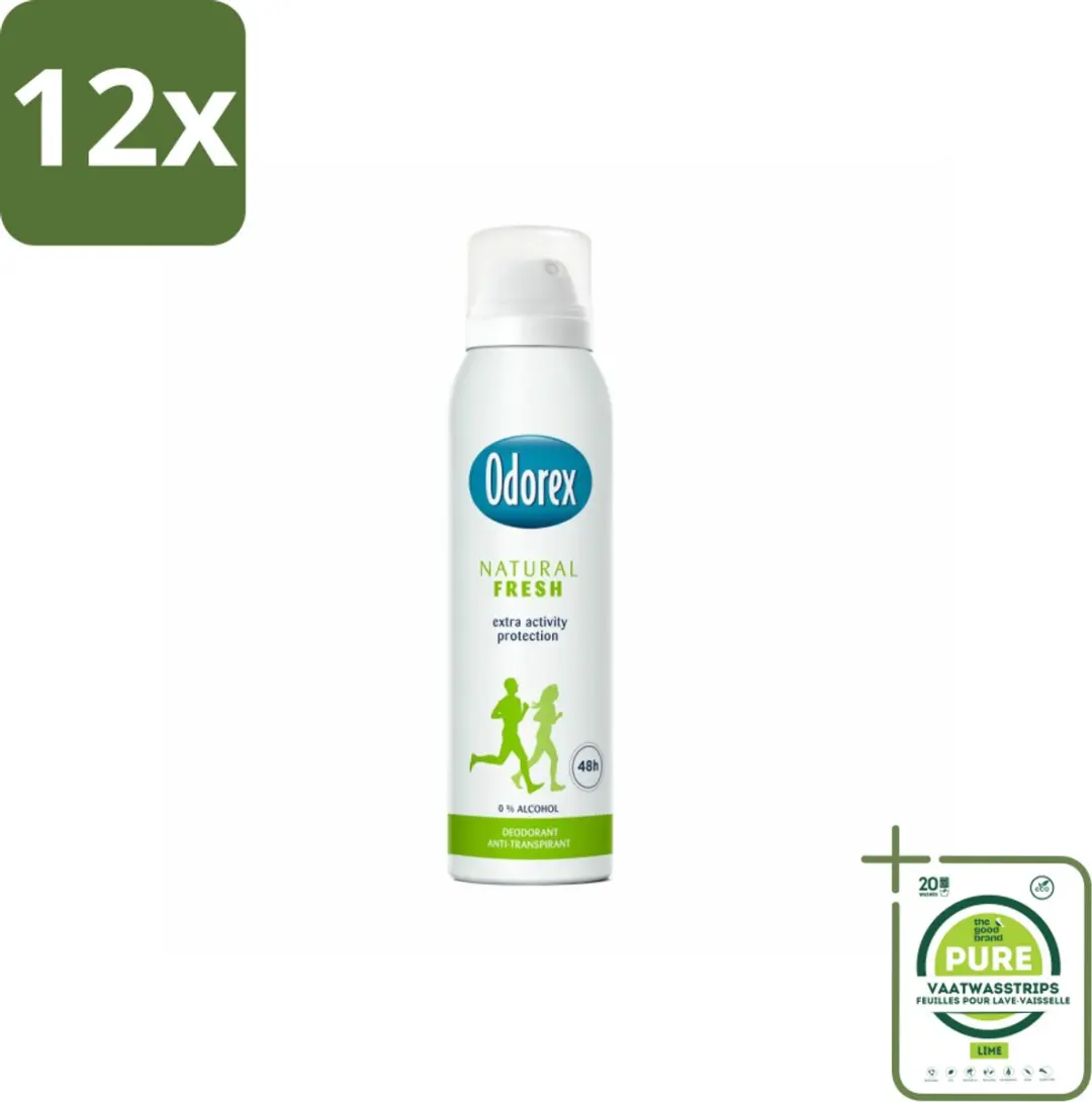 Odorex Natural Fresh Deodorant Spray 150ml