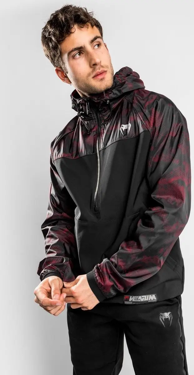Venum Laser XT Hoodie - Zwart/Rood - XXL
