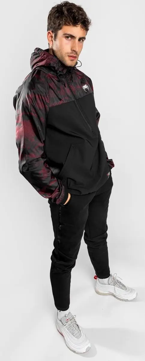 Venum Laser XT Hoodie - Zwart/Rood - XXL