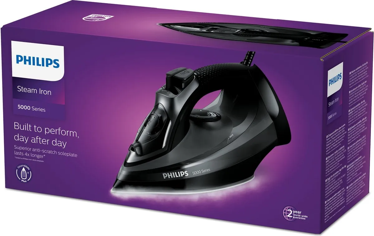 Philips DST5040/80 Strijkijzer 2600W - Grijs