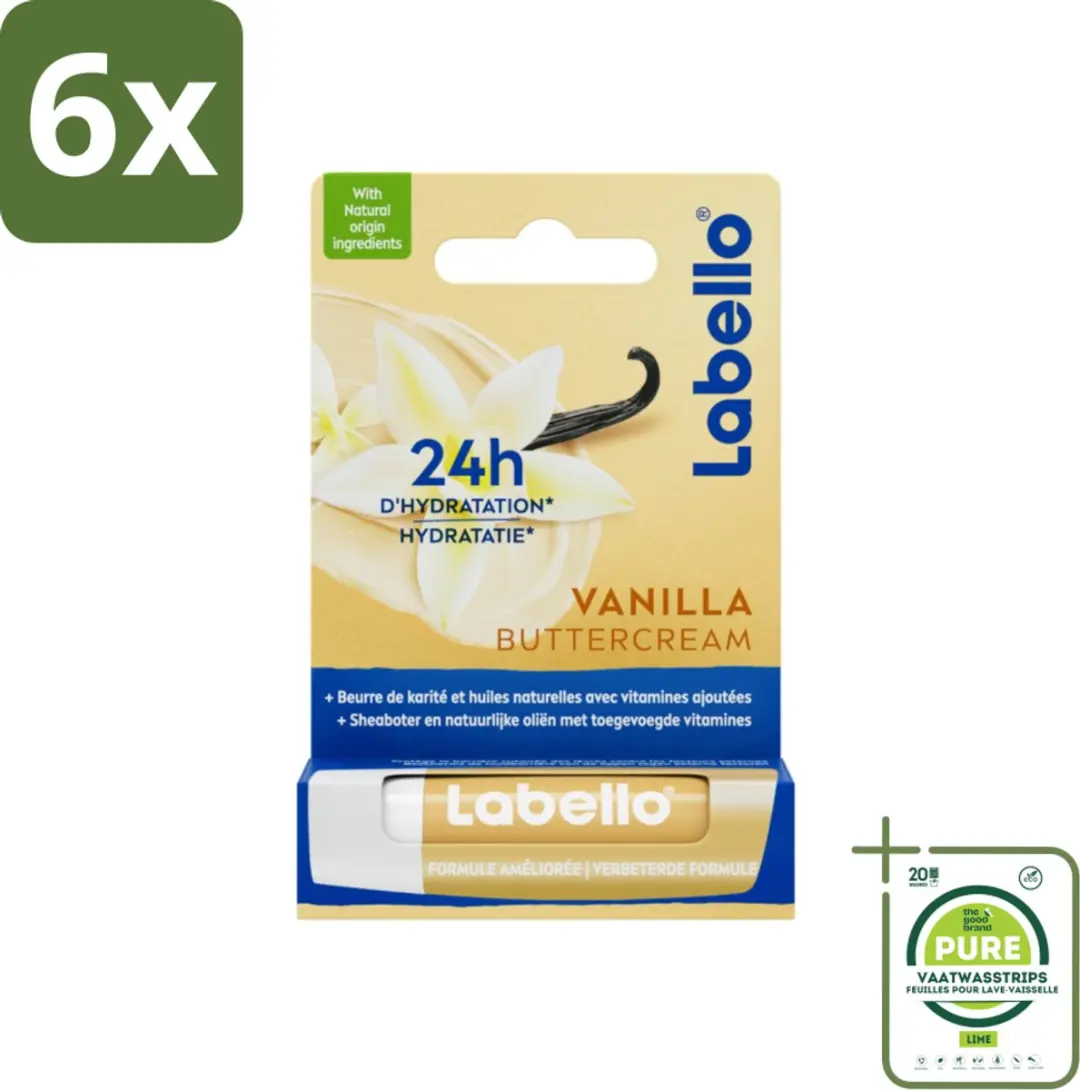 Labello Lippenbalsem Vanilla Buttercream 4.8g
