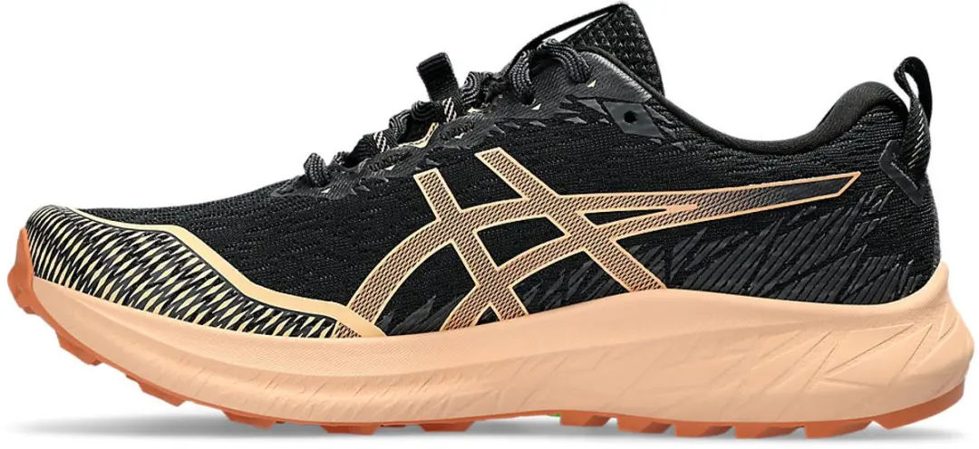 ASICS Fuji Lite 4 Vrouwen - 40.5 - Zwart/Terracotta - afbeelding 4 van 6