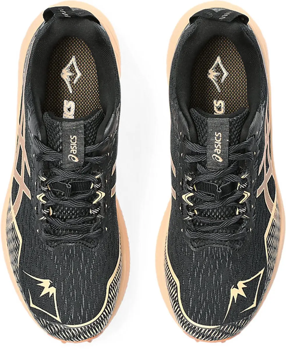 ASICS Fuji Lite 4 Vrouwen - 40.5 - Zwart/Terracotta - afbeelding 3 van 6