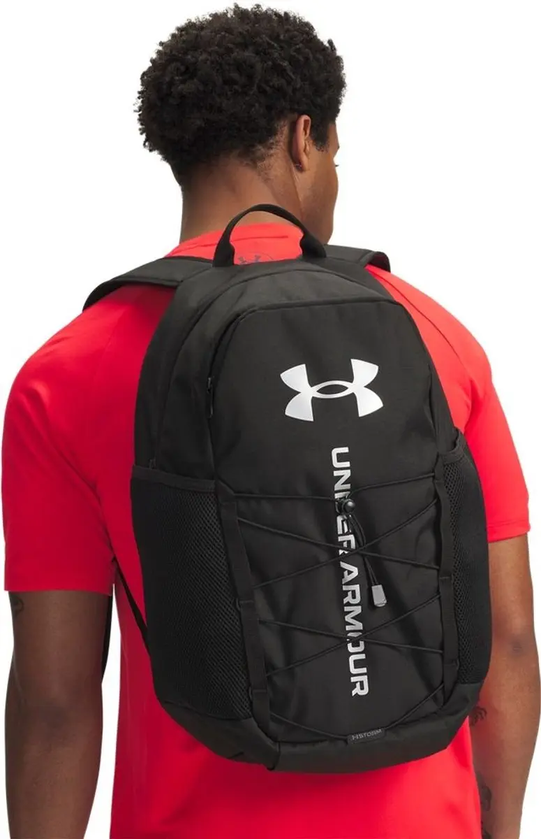 Under Armour Hustle Sport 6.0 Rugzak 26L - Zwart/Zilver
