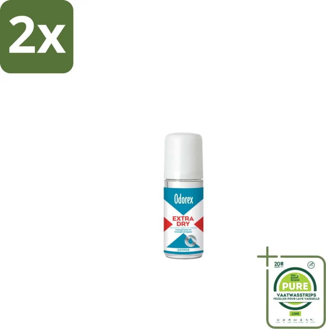 Odorex Depper Deodorant Roller Extra Dry 100ml