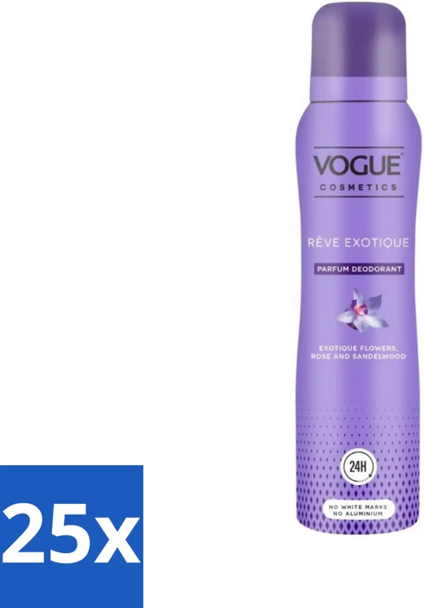 Vogue Reve Exotique Parfum Deodorant 150 ml