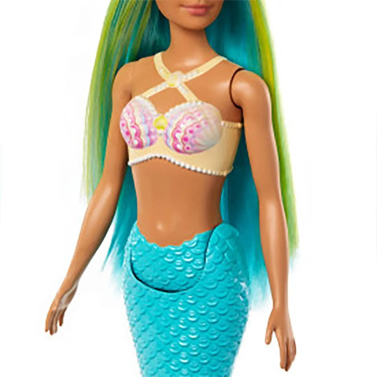 Barbie A Touch of Magic Turquoise Zeemeerminstaart - HRR03 - afbeelding 6 van 6