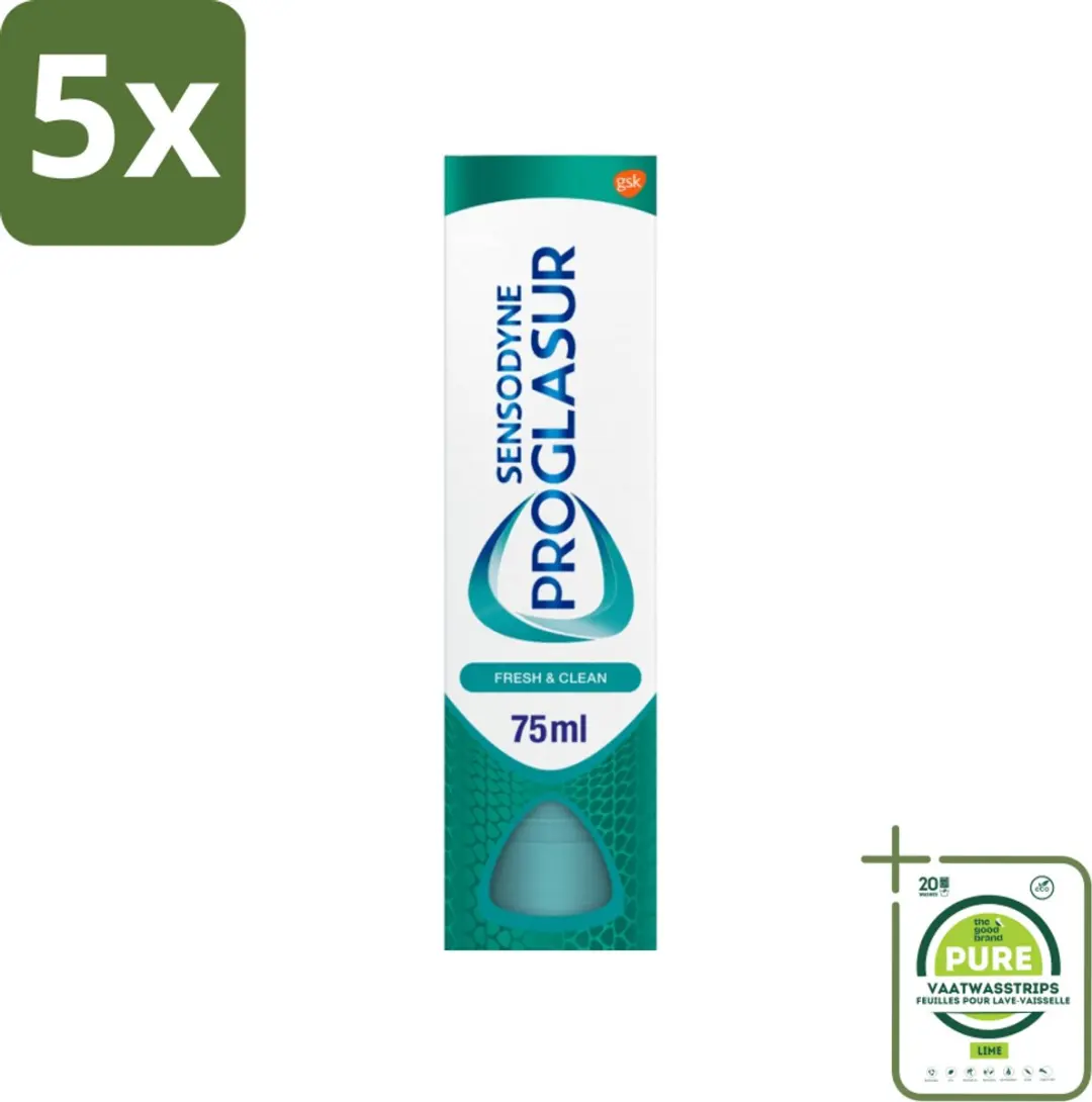 Sensodyne Proglasur Fresh & Clean Tandpasta 375ml