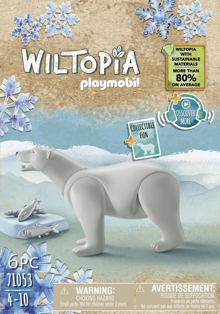 Playmobil Wiltopia IJsbeer 71053 - Multicolor