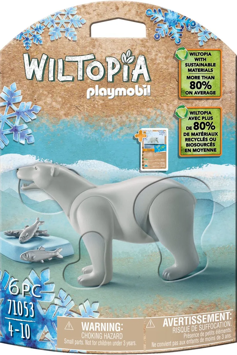 Playmobil Wiltopia IJsbeer 71053 - Multicolor - afbeelding 6 van 6