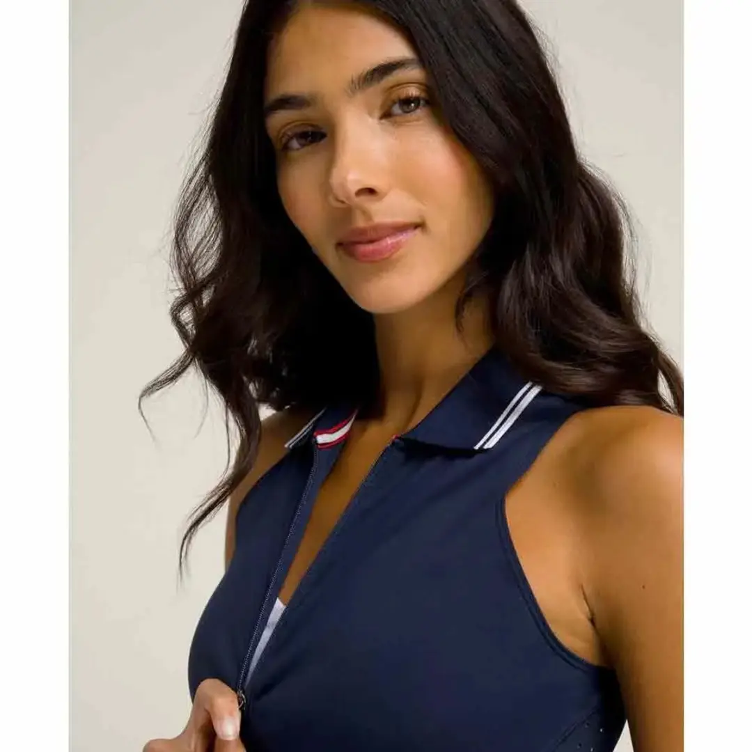Wilson All Court Mouwloze Jurk - M - Classic Navy