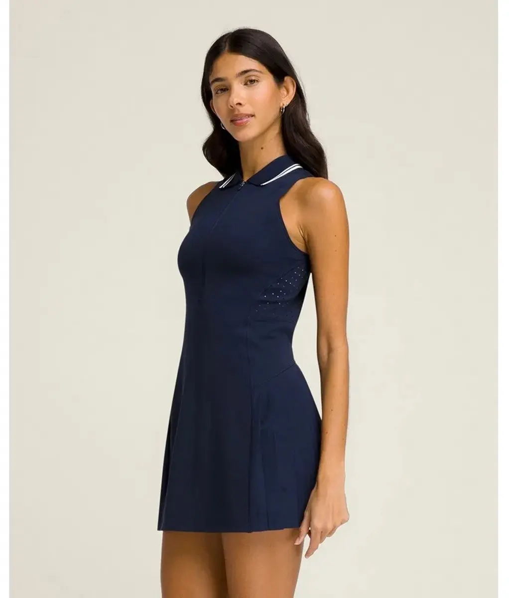 Wilson All Court Mouwloze Jurk - M - Classic Navy