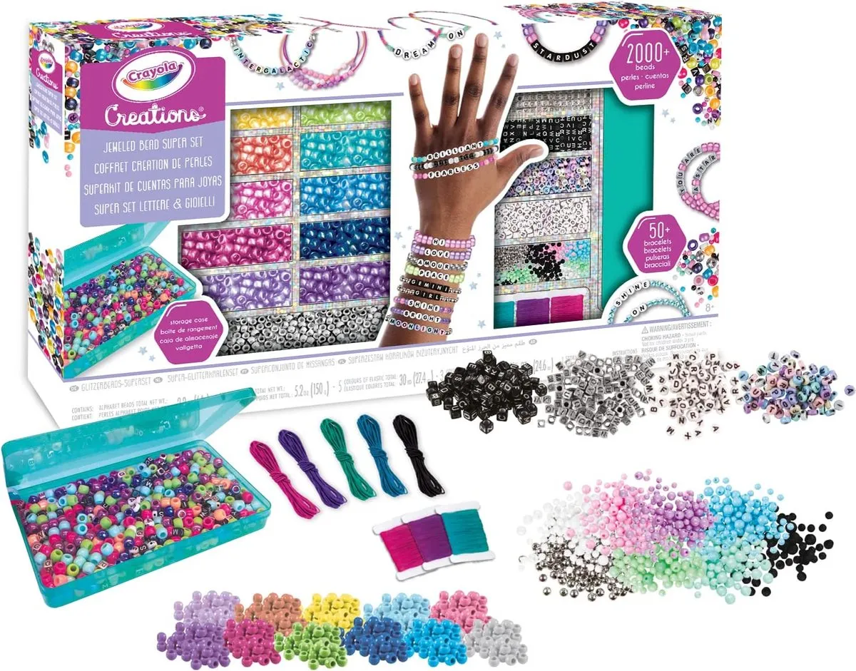 Crayola Creations Hobbylijm 300g - Armbandjes Maken
