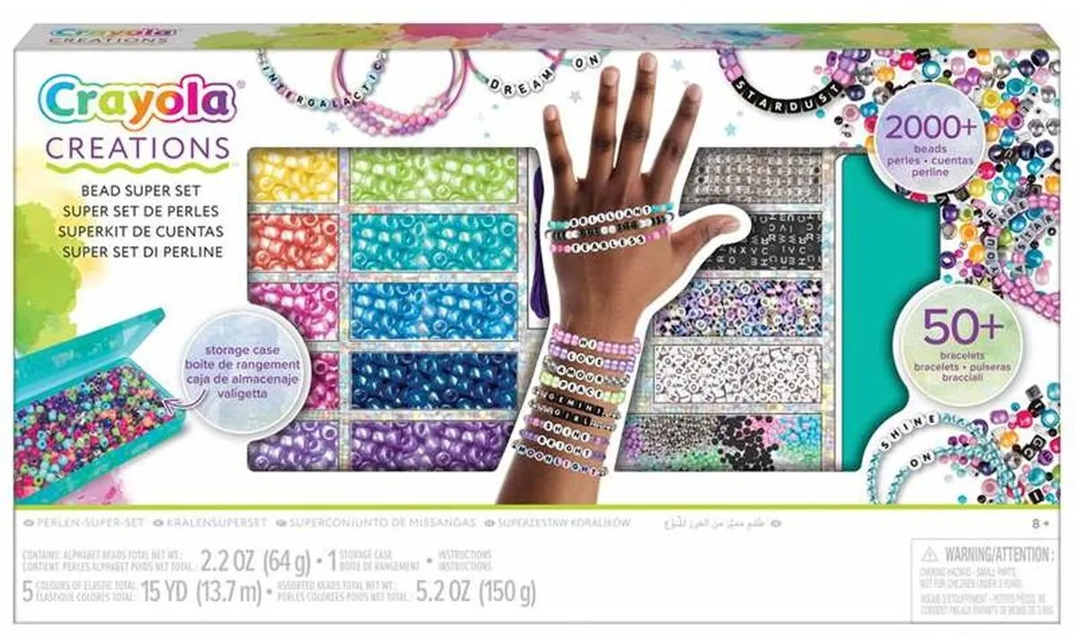 Crayola Creations Hobbylijm 300g - Armbandjes Maken