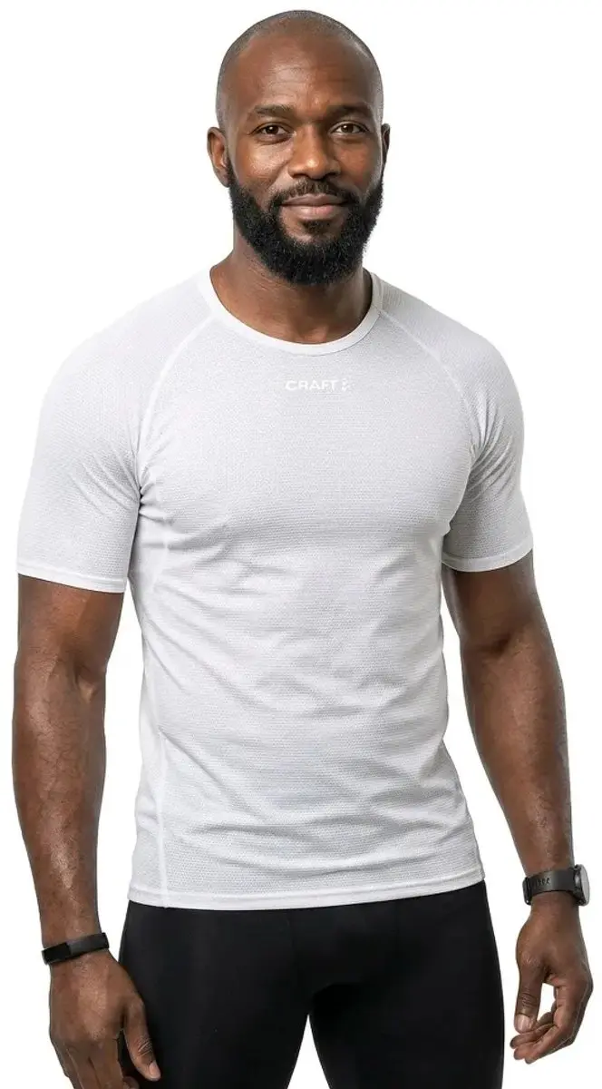 Craft Active Nanoweight SS M Heren Thermoshirt - Wit