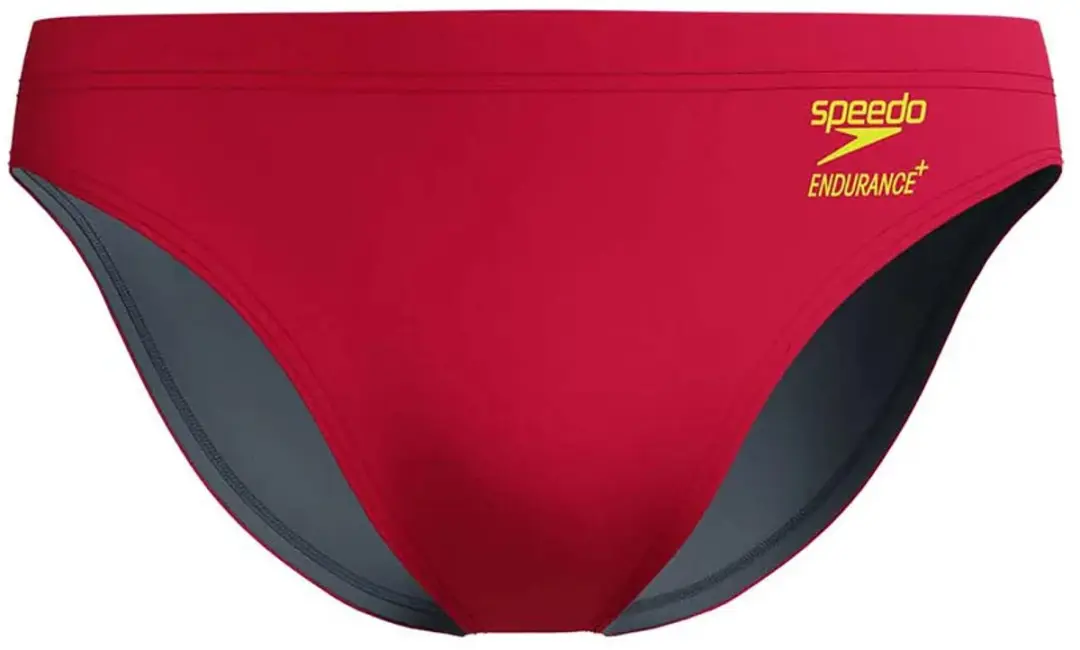 Speedo ML Solid Zwemslip - UK 32 - Rood