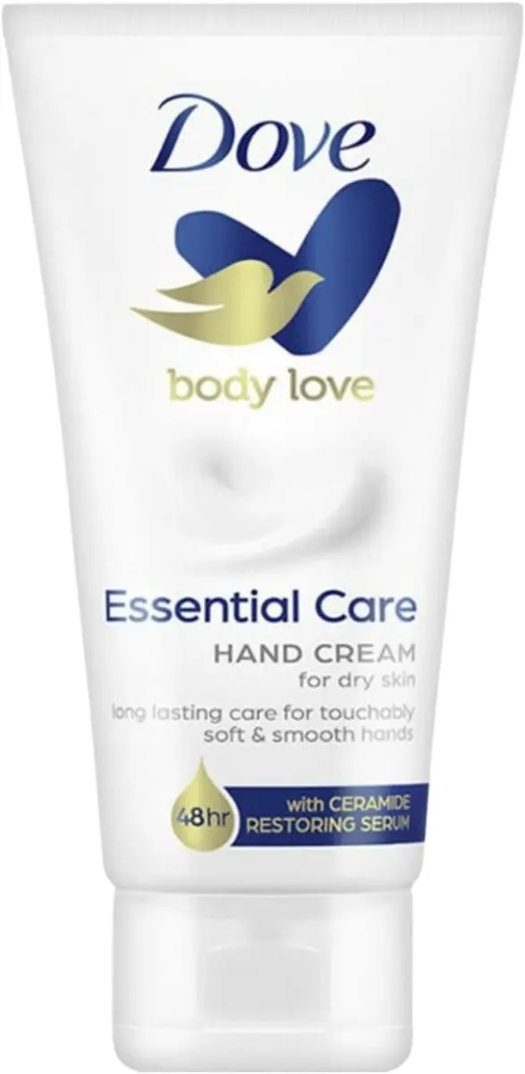 Dove Body Love Essential Care Handcrème 135g - 6 Stuks