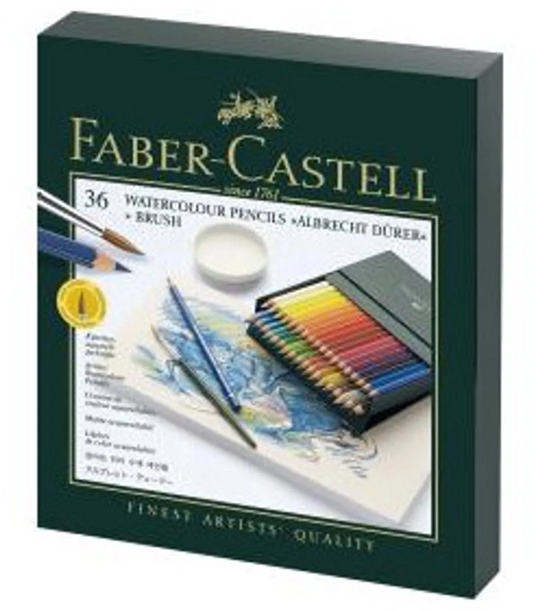 Faber-Castell Albrecht Dürer Aquarelpotloden 36 Stuks - Studiobox