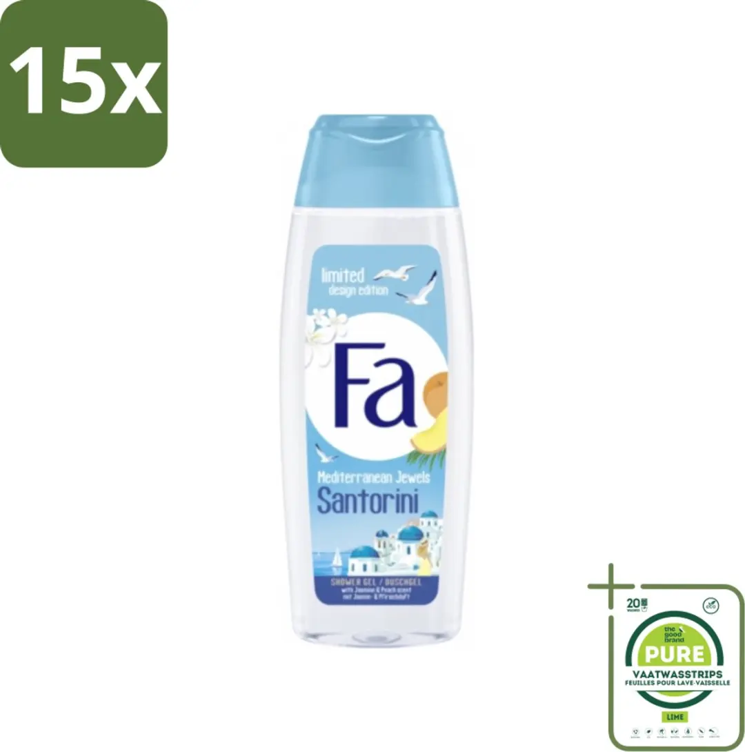 Fa Mediterranean Jewels Santorini Douchegel 250ml