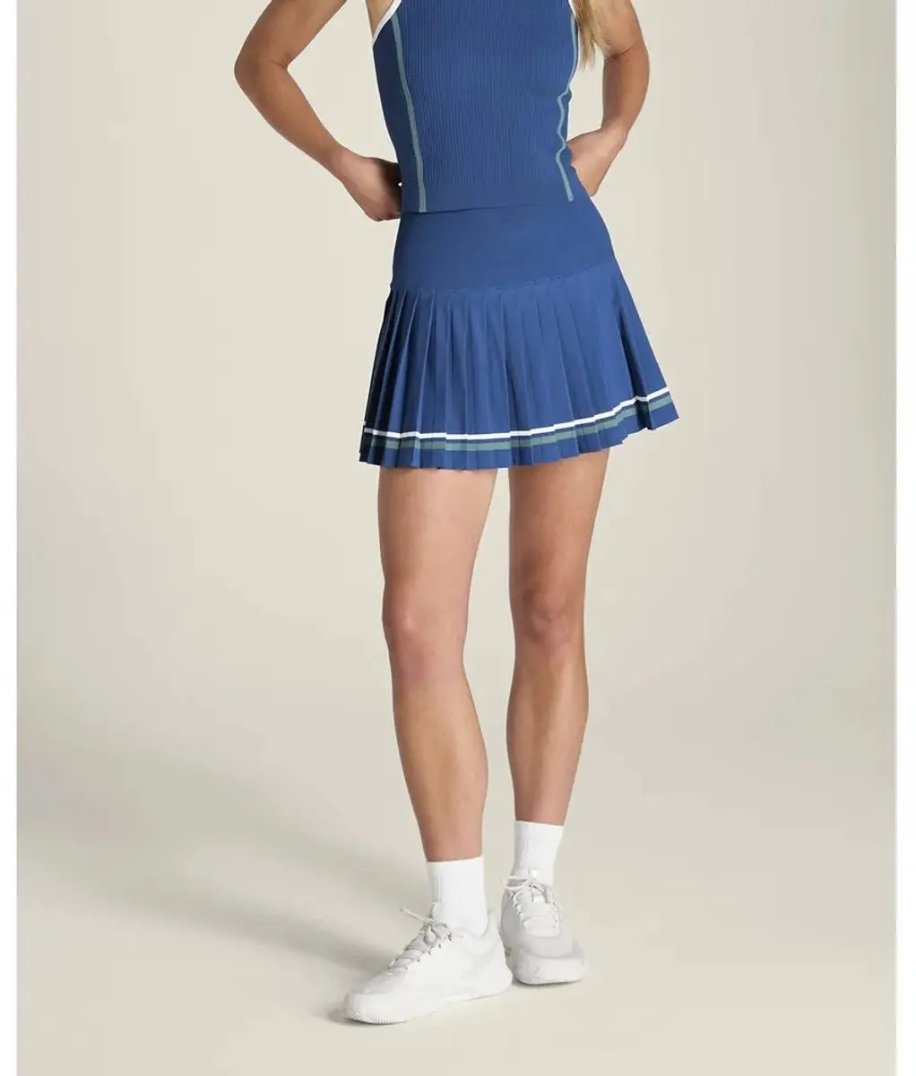 Wilson Midtown Tennis Rok Blauw XL Vrouw